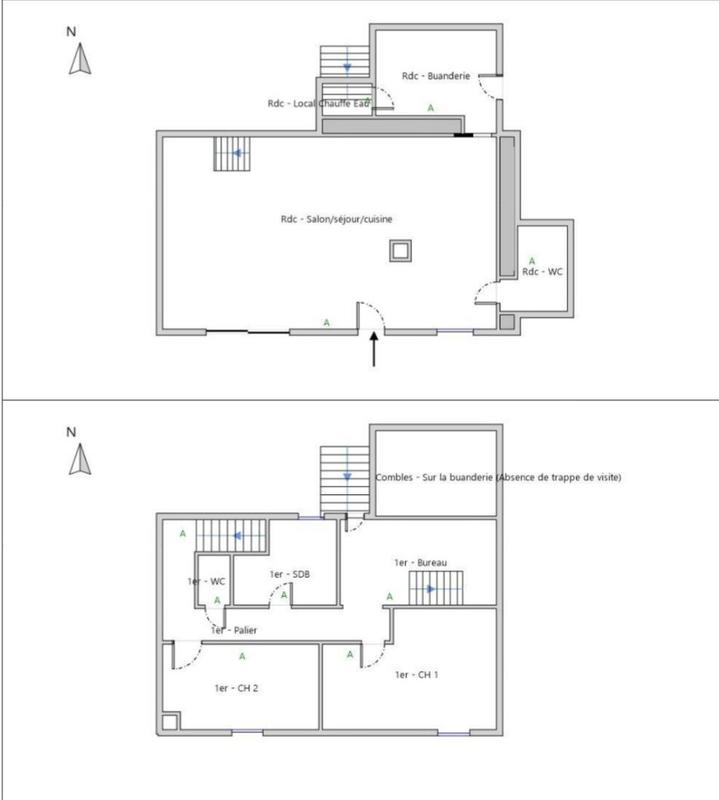 Maison de village - 129 m² - 4 pièces
