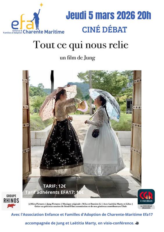 Ciné-débat documentaire "Tout ce qui nous relie" de Jung