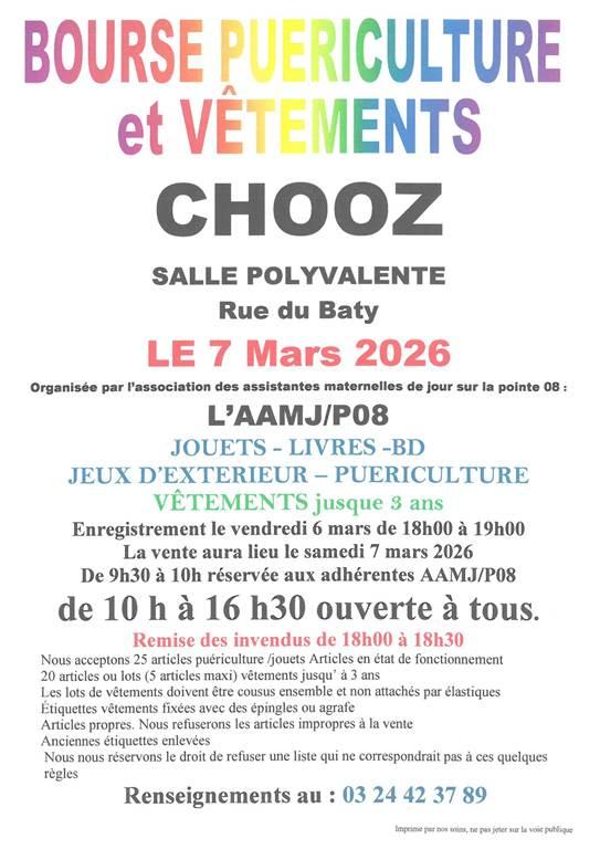 Bourse Puériculture &amp; Vêtements