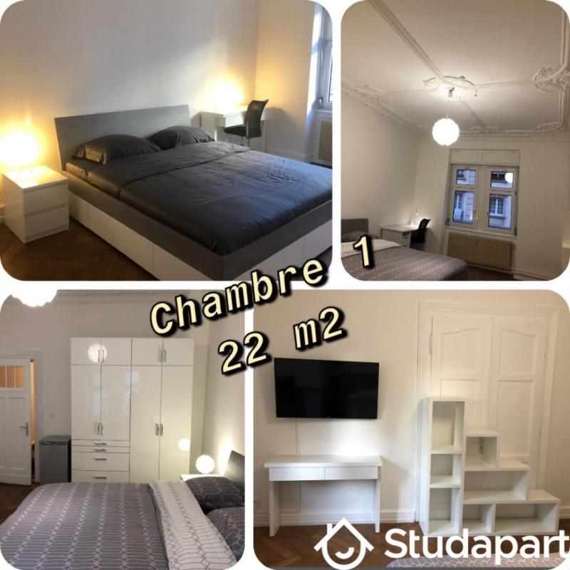 Chambre - 16 m² - 1 pièce