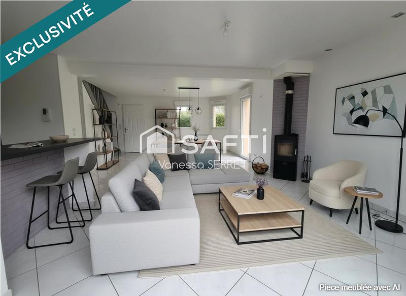 Maison - 134 m² - 5 pièces