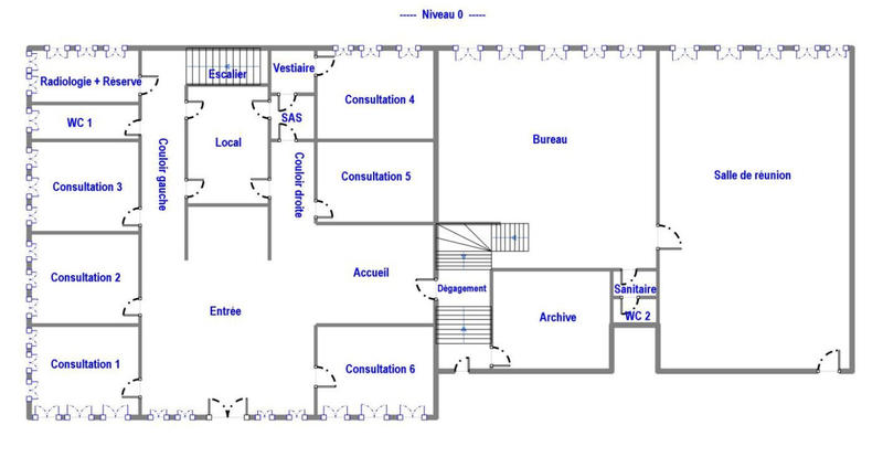 Local commercial - 548 m² - 20 pièces
