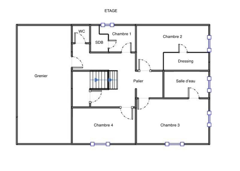 Maison - 158 m² - 7 pièces