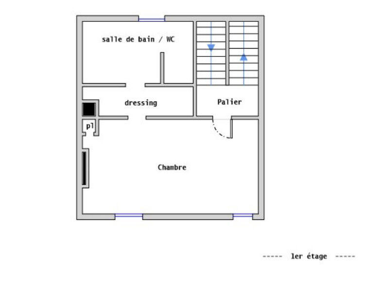 Maison - 84 m² - 4 pièces