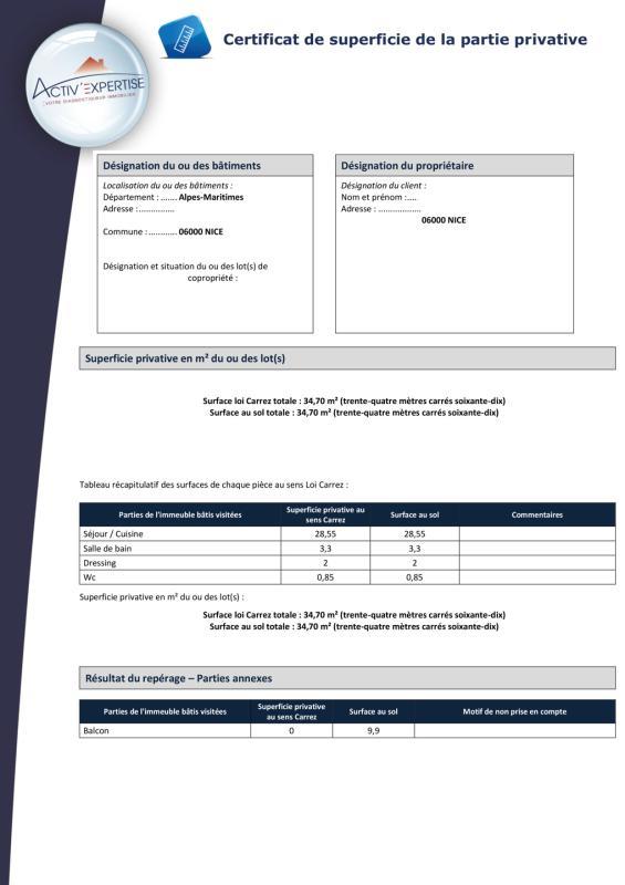 Studio - 34 m² - 1 pièce