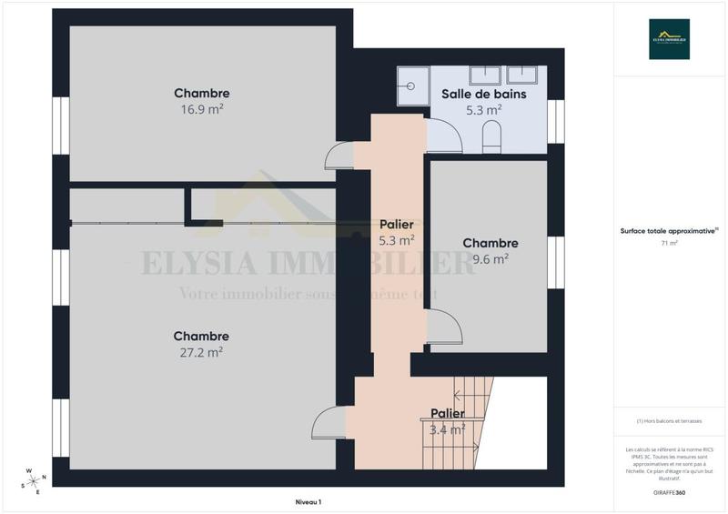 Maison de village - 132 m² - 4 pièces