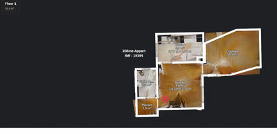 Appartement - 31 m² - 2 pièces