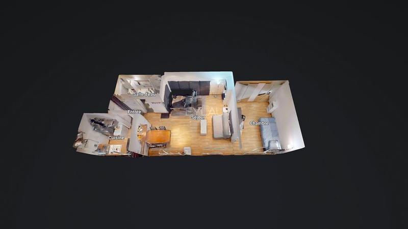 Appartement - 40 m² - 2 pièces