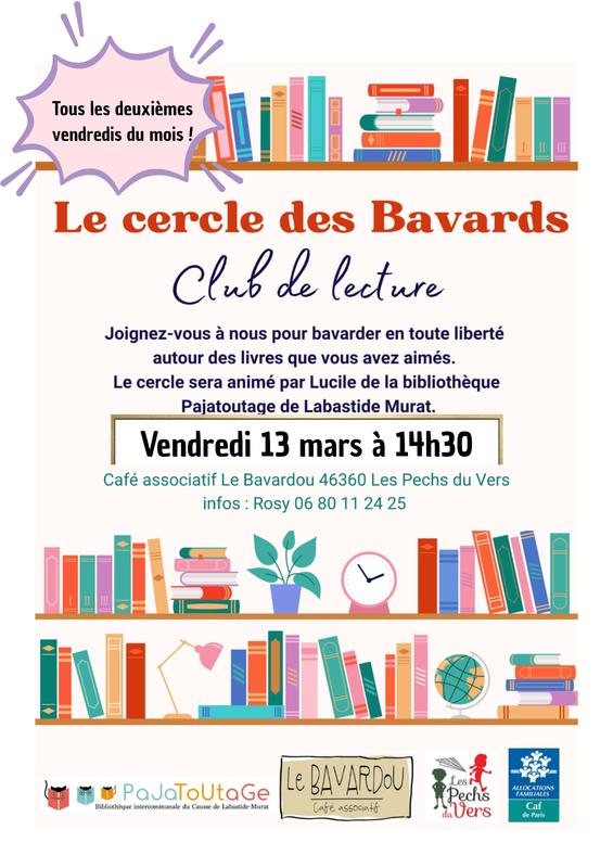 Le Cercle des Bavards - club de lecture du Bavardou
