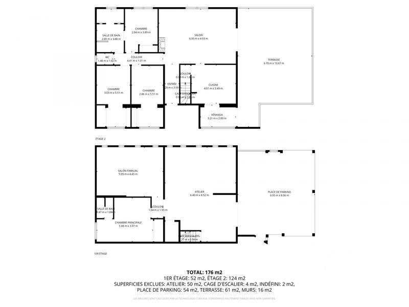 Maison - 120 m² - 7 pièces