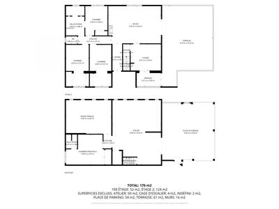 Maison - 120 m² - 7 pièces