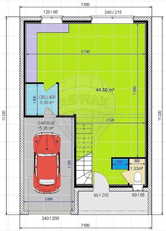 Maison - 105 m² - 4 pièces