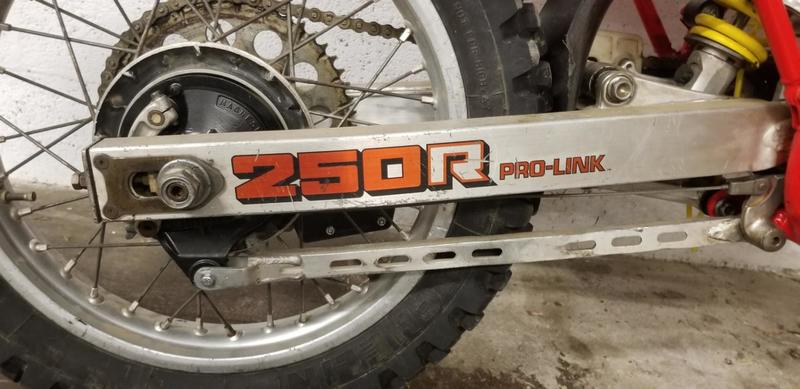 Honda Cr 250 honda rouge 0250 704