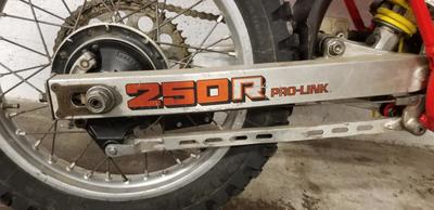 Honda Cr 250 honda rouge 0250 704