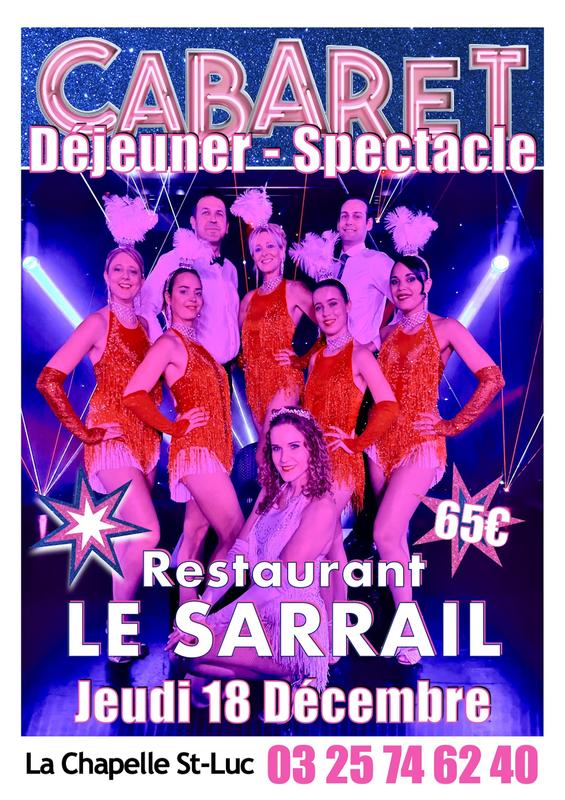 Déjeuner-Spectacle &quot;Cabaret Show&quot;