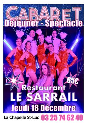 Déjeuner-Spectacle &quot;Cabaret Show&quot;