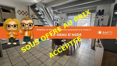 Maison - 52 m² - 3 pièces