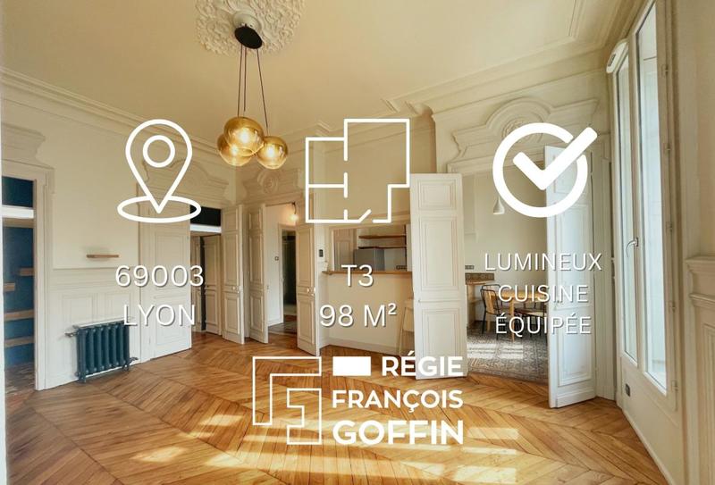 Appartement - 98 m² - 3 pièces