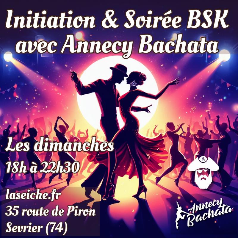 Initiation et soirée Bachata, Salsa, Kizomba