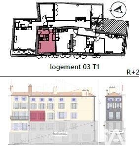Appartement - 22 m² - 1 pièce