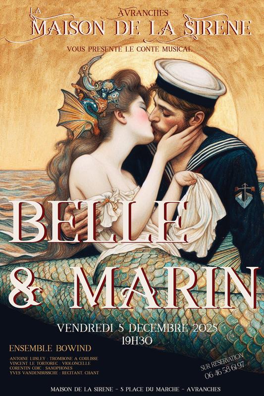 Conte musical &quot;Belle et Marin&quot; avec l'ensemble Bowind et Yves Vandenbussche