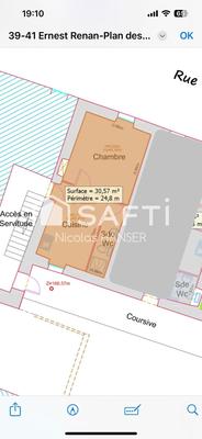 Appartement - 30 m² - 2 pièces