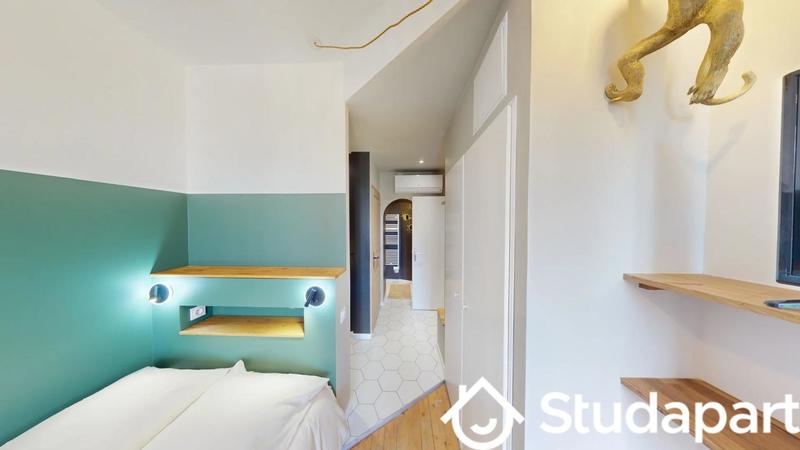 Chambre - 18 m² - 1 pièce