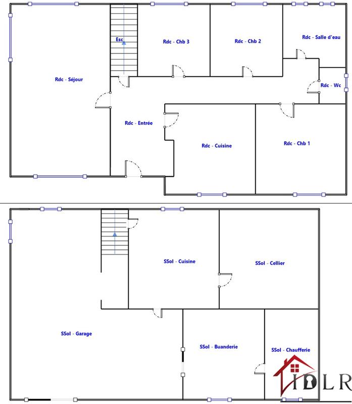 Maison de village - 115 m² - 4 pièces