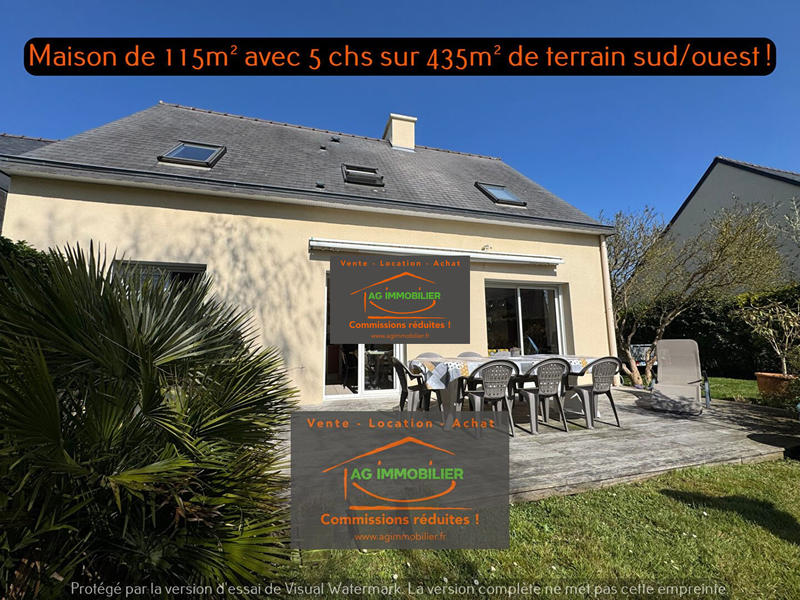Maison - 115 m² - 7 pièces