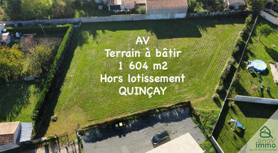 Terrain constructible - 1 604 m²