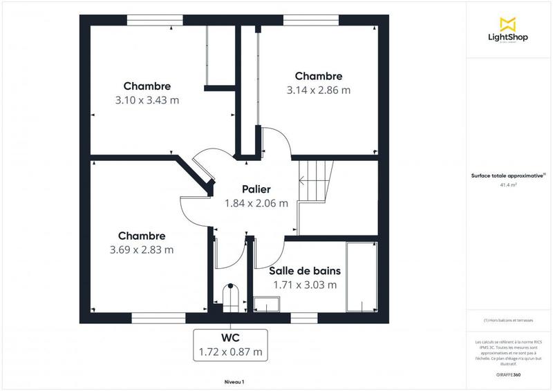 Maison - 116 m² - 6 pièces