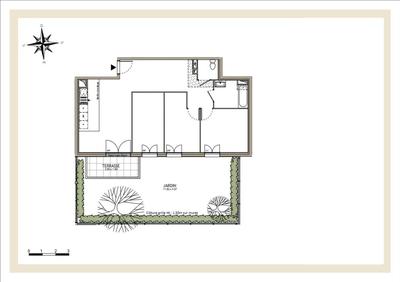Appartement - 64 m² - 3 pièces