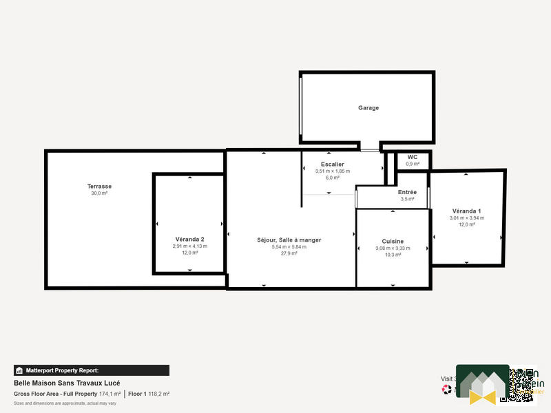Maison - 87 m² - 5 pièces