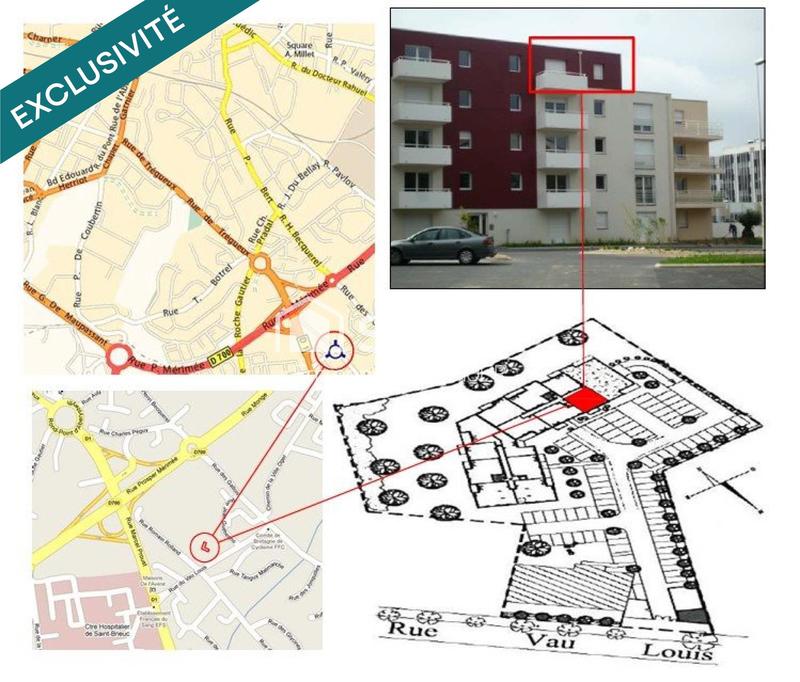 Appartement - 45 m² - 2 pièces