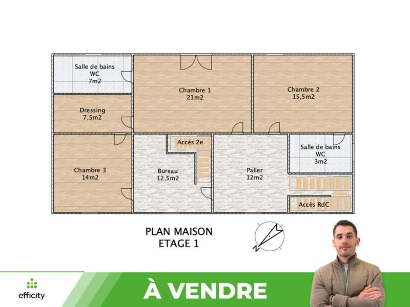 Demeure - 202 m² - 10 pièces