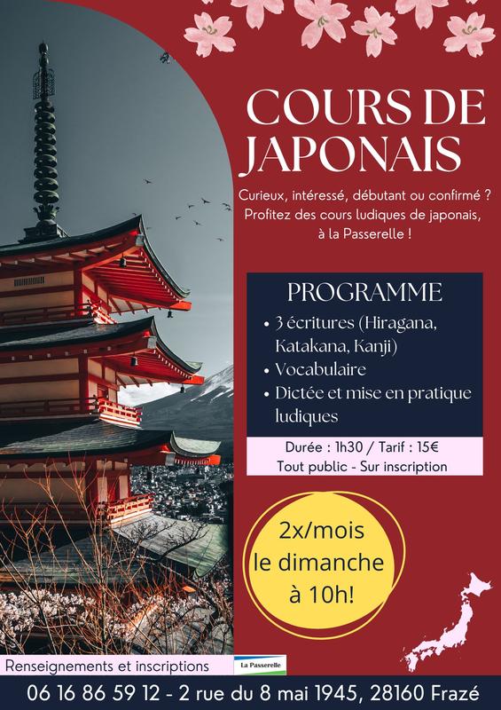 Cours de Japonais
