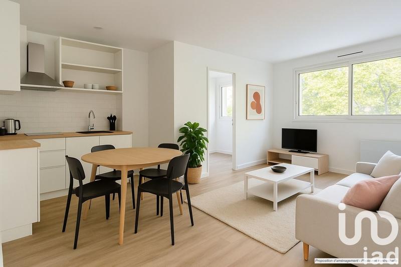 Appartement - 32 m² - 2 pièces