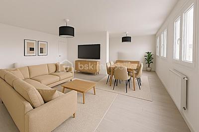 Loft - 80 m² - 4 pièces