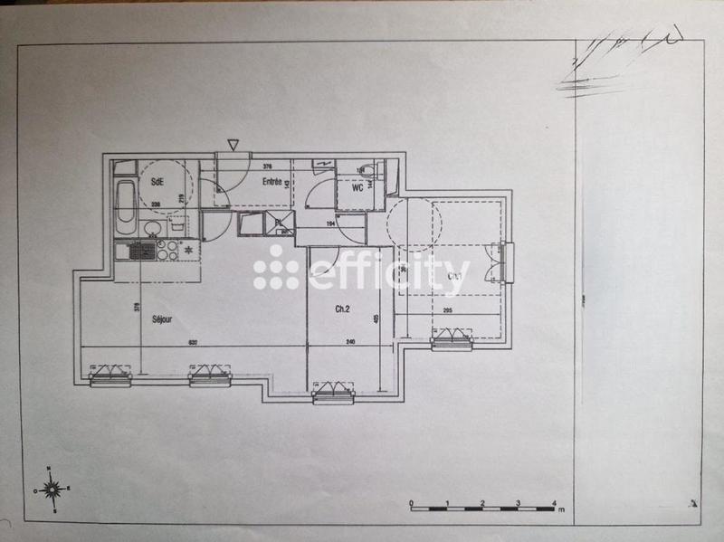 Appartement - 61 m² - 3 pièces