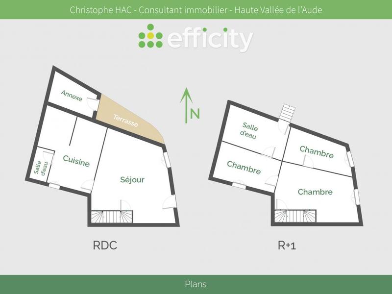 Maison - 100 m² - 5 pièces