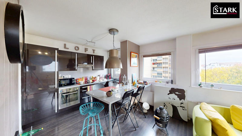 Appartement - 60 m² - 2 pièces