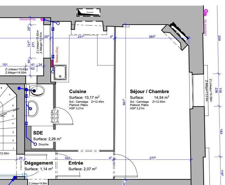 Appartement - 31 m² - 2 pièces