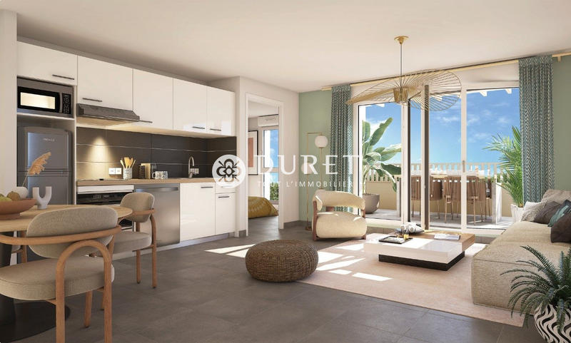 Appartement - 57 m² - 3 pièces