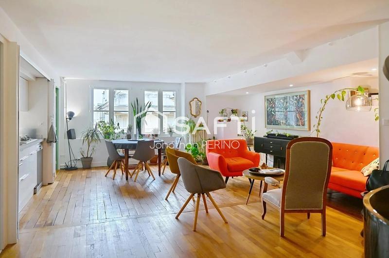 Appartement - 91 m² - 3 pièces