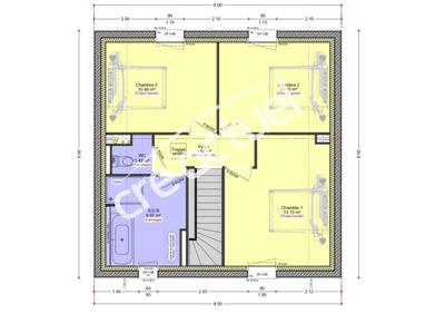 Maison - 95 m² - 4 pièces