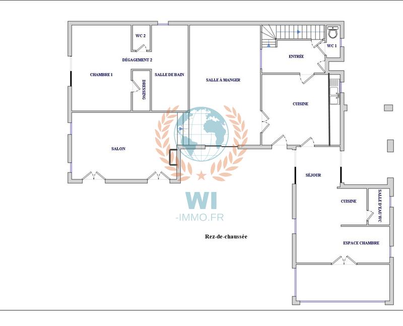 Villa - 250 m² - 7 pièces