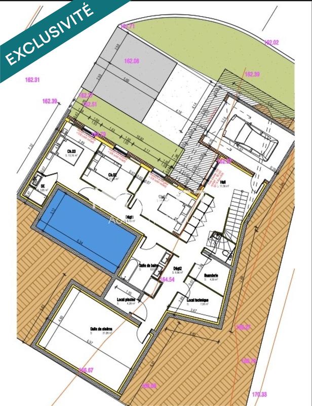 Maison - 170 m² - 7 pièces