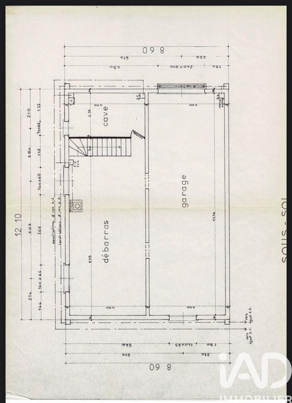 Maison - 96 m² - 4 pièces