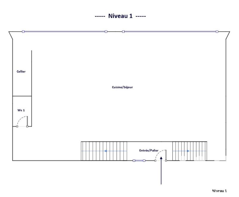Appartement - 90 m² - 3 pièces