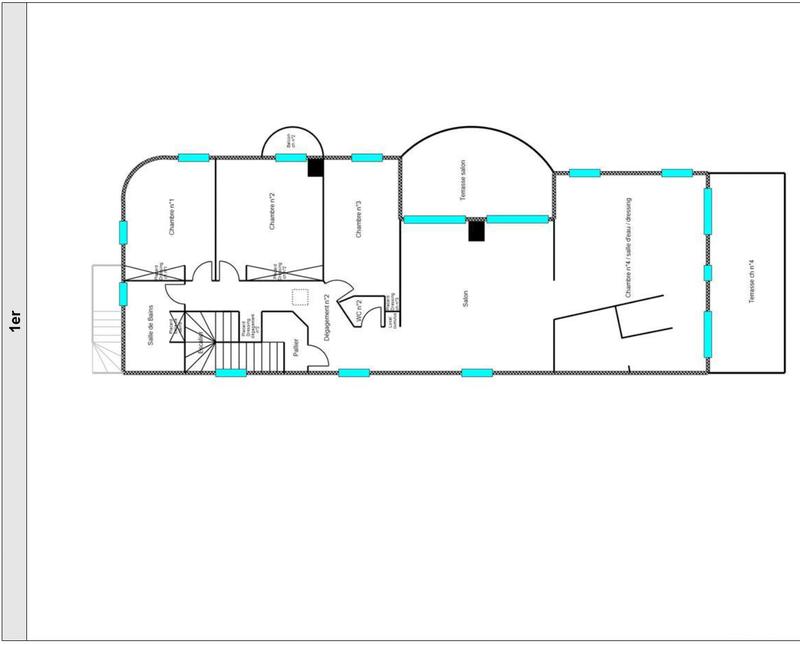 Bastide - 258 m² - 9 pièces